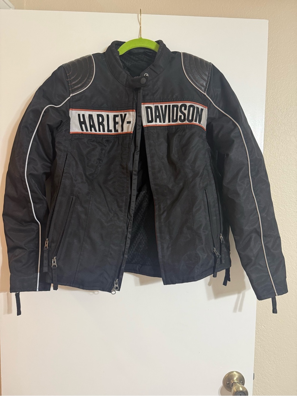 Harley-Davidson Women’s Black Padded Riding Jacket